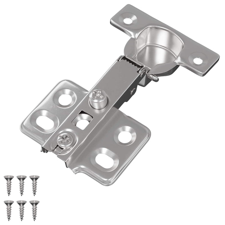 Vidaxx charnière 12 pcs nickel 85 x 52,5 x 9,5 mm fer