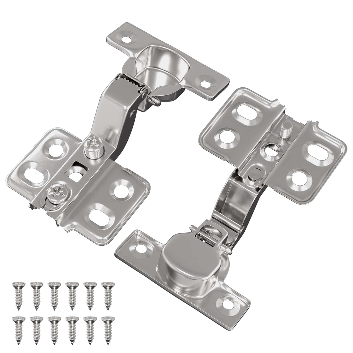Vidaxx charnière 2 pcs nickel 85 x 52,5 x 9,5 mm fer