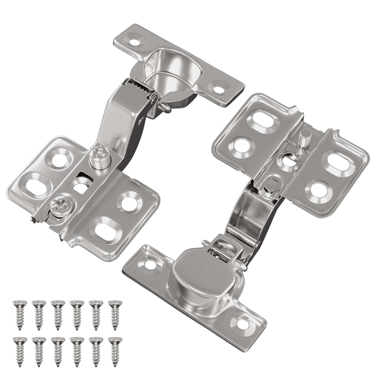 Vidaxx charnière 2 pcs nickel 85 x 52,5 x 9,5 mm fer