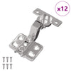 Vidaxx charnière 12 pcs nickel 85 x 52,5 x 9,5 mm fer