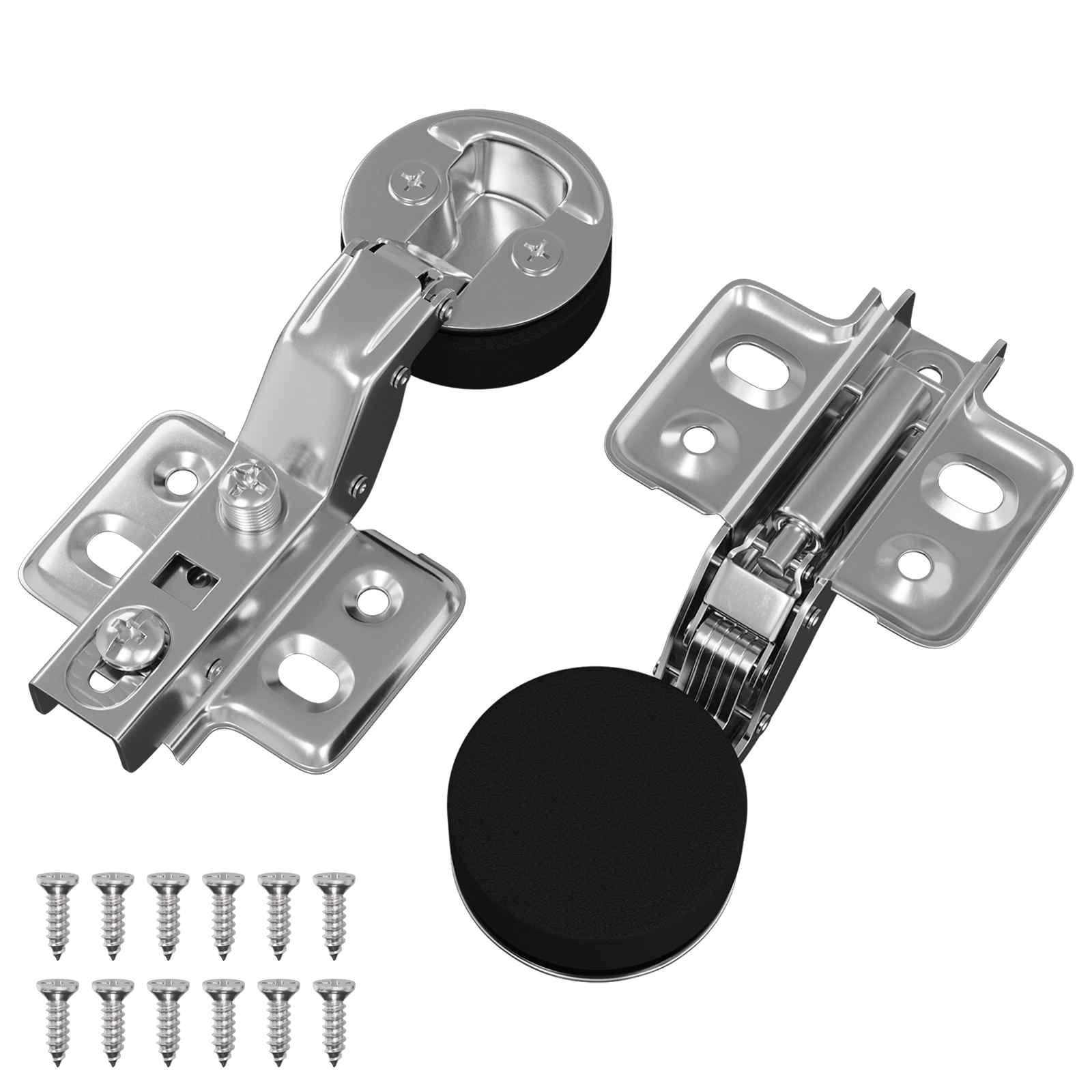 Vidaxx charnière 2 pcs argent 35 mm fer