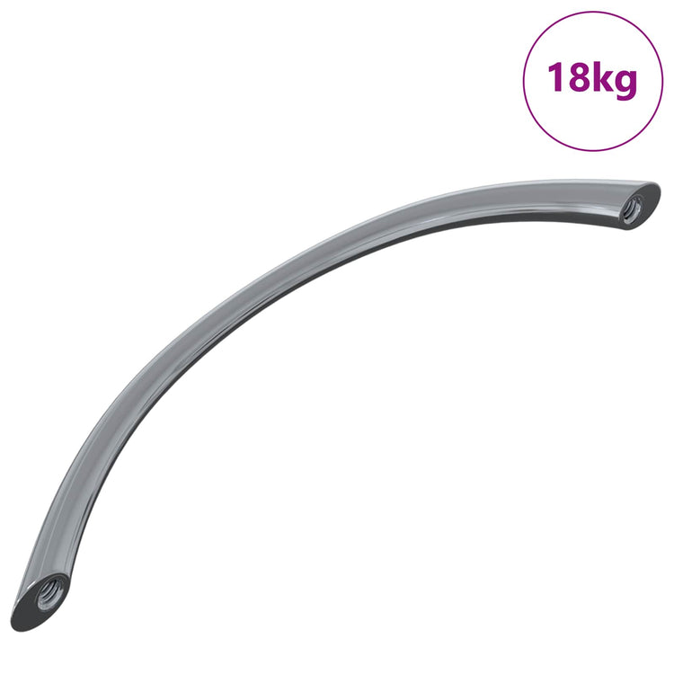 VidaXL poignée 1385 pcs argent 107 x 3,6 x 23 mm acier inoxydable