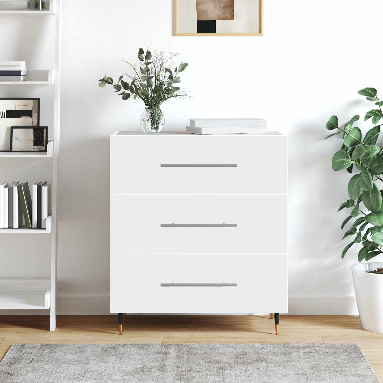 Vidaxxl poignée d'armoire 12 pcs argent 300 mm acier inoxydable