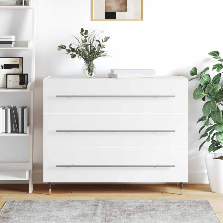 Vidaxxl poignée d'armoire 2 pcs argent 800 mm acier inoxydable