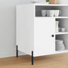 Vidaxxl pieds de meuble 2 pcs noir 66 x 36 x 160 mm fer