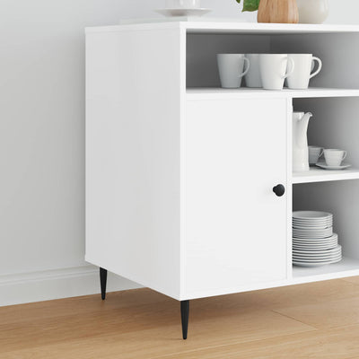 Vidaxxl pieds de meuble 2 pcs noir ø 40 x 98 mm fer