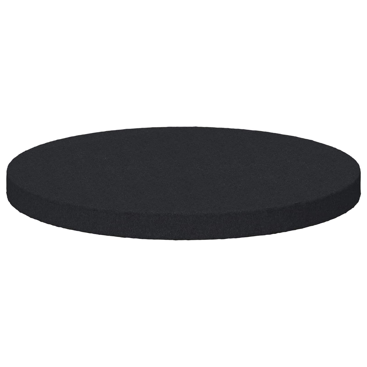 Vidaxxl patins de pieds de meuble 2 pcs noir ø 30 x 2 mm eva