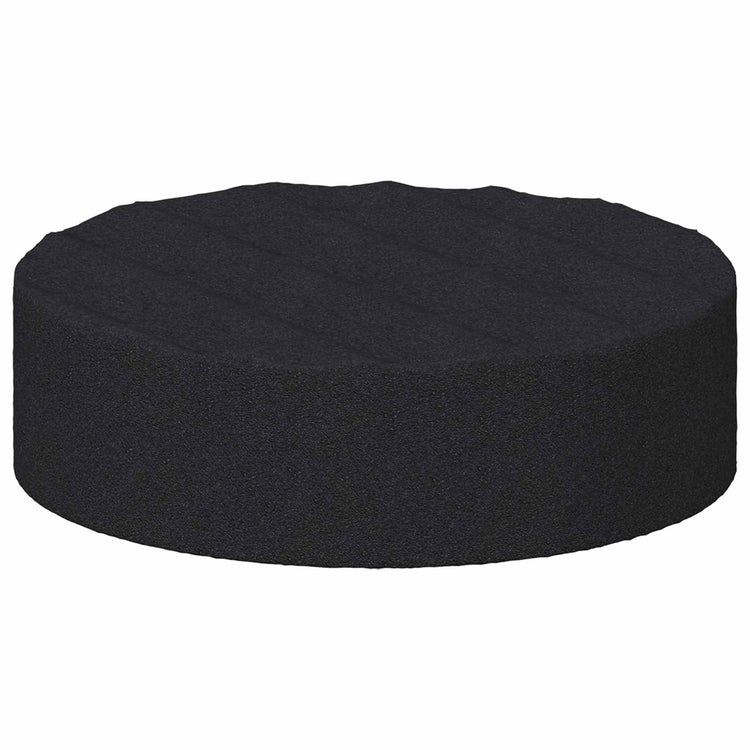 Vidaxxl patins de pieds de meuble 2 pcs noir ø 14 x 4 mm eva