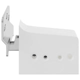 Vidaxx support de suspension pour placard 261 pcs blanc 70 x 48 x 19 mm fer et plastique - afbeelding 3
