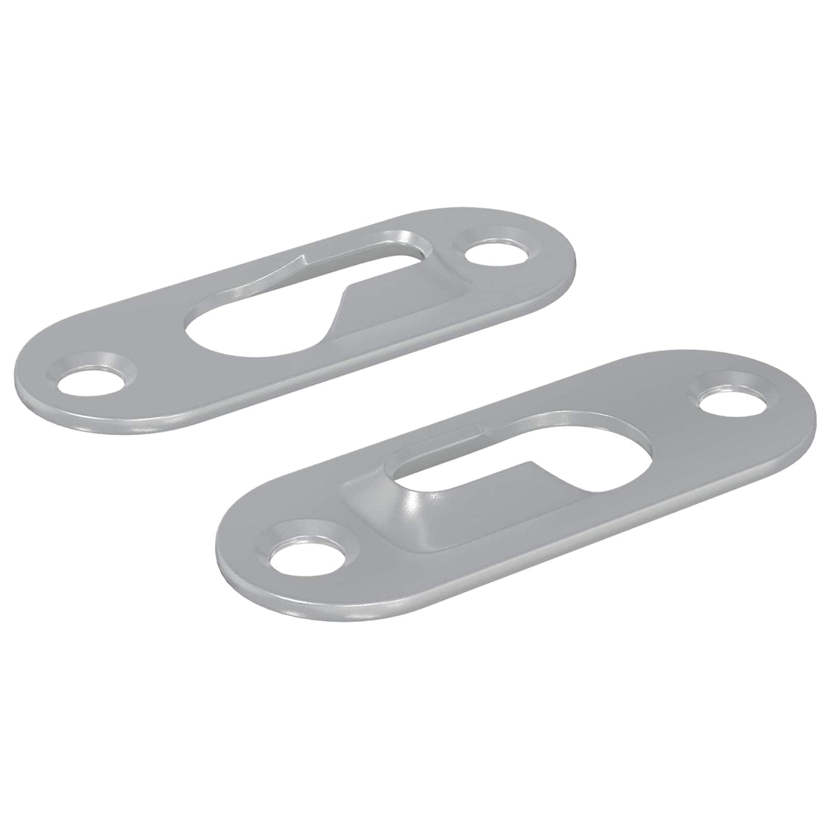 Vidaxxl pendentif fente 2 pcs argent 45 x 16 x 3,5 mm fer