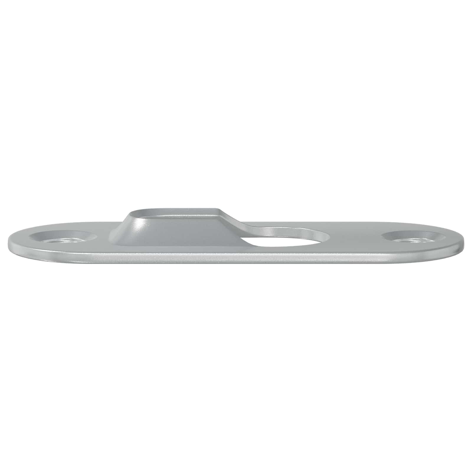 Vidaxxl pendentif fente 12 pcs argent 45 x 16 x 3,5 mm fer