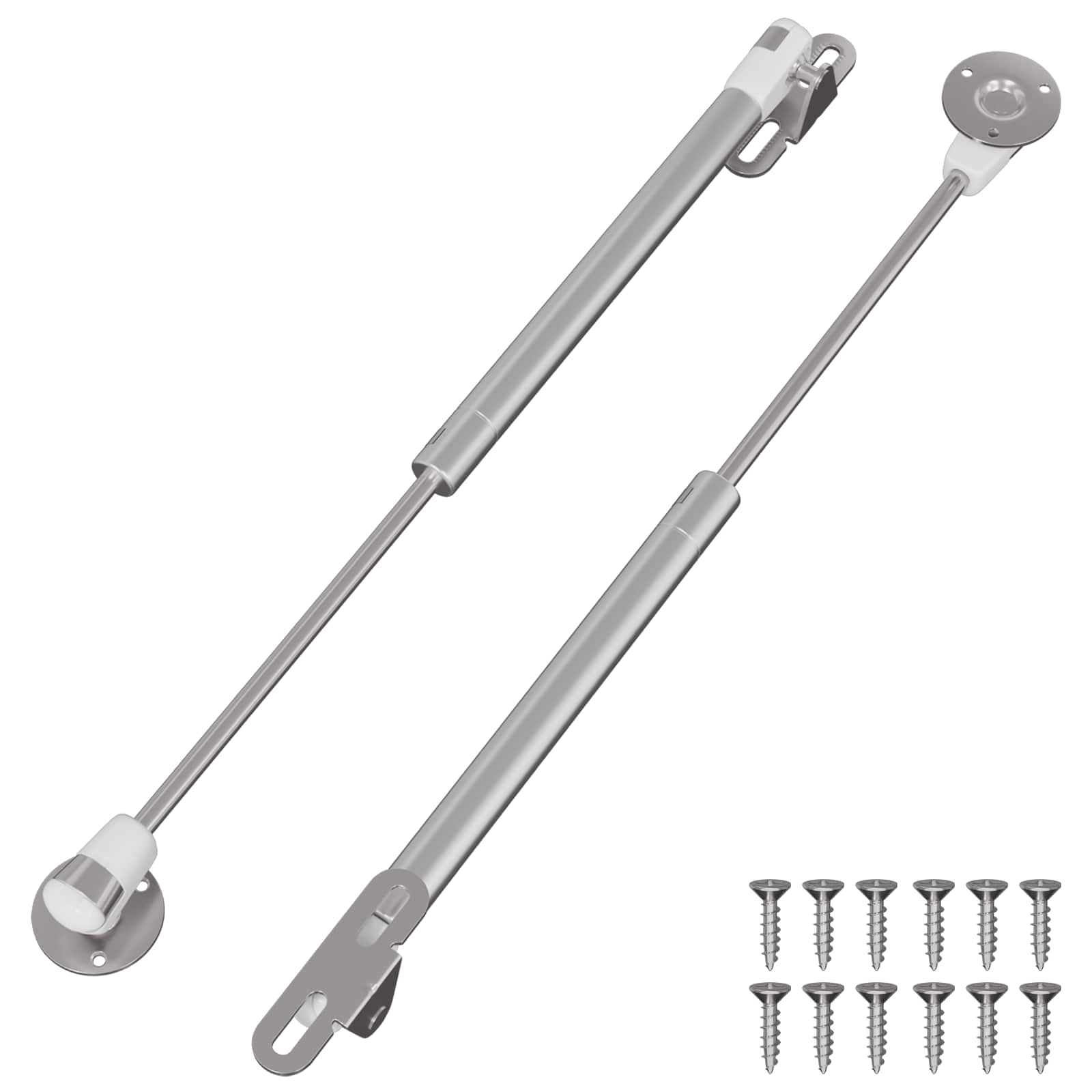 Vidaxxl ressort à gaz hydraulique 2 pcs argent 280 x 17 x 16 mm pp et fer
