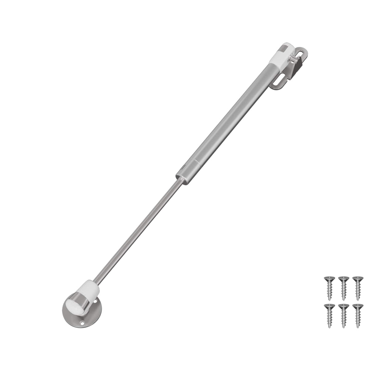 Vidaxxl ressort à gaz hydraulique 12 pièces argent 280 x 17 x 16 mm
