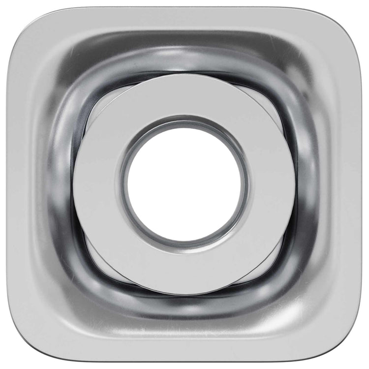 Vidaxxl insert de tube fileté 1818 pcs noir et argent 15,8 x 15,8 x 22,5 mm