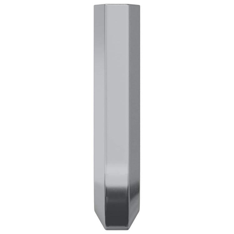 Vidaxx clé hexagonale 2 pcs argent 32 x 86 mm acier