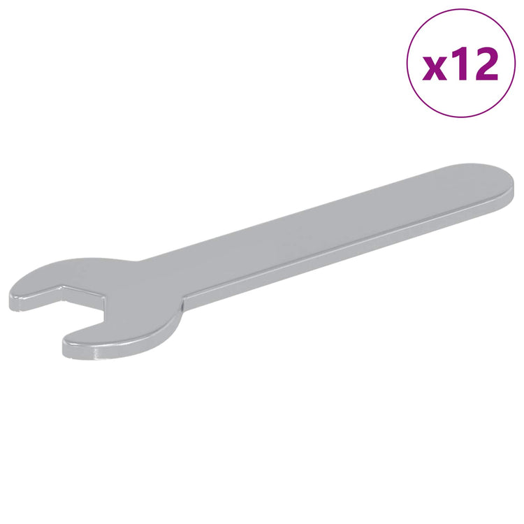 Vidaxx clé 12 pièces argent 10 mm fer