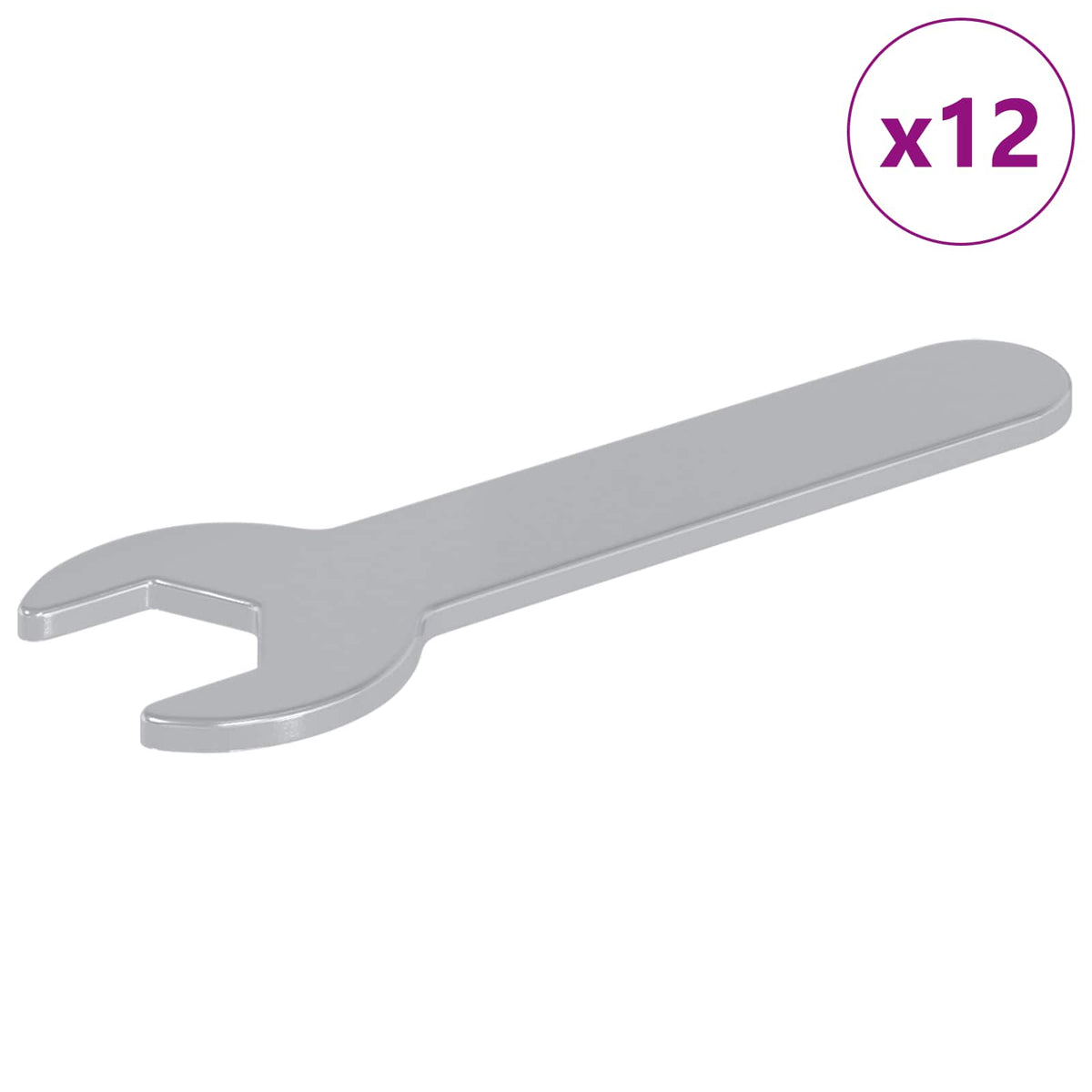 Vidaxx clé 12 pièces argent 13 mm fer