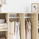 Vidaxxl tringle d'armoire 12 pcs argent 764 x 15 x 29 mm alliage d'aluminium