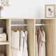 Vidaxxl tige d'armoire 2 pcs argent 764 x 15 x 29 mm alliage d'aluminium