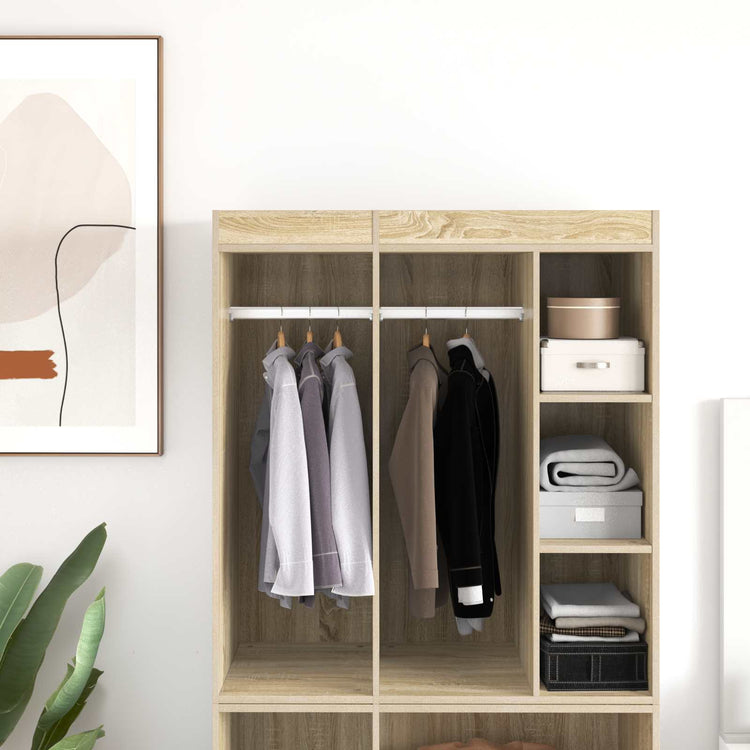 Vidaxxl tringle d'armoire 12 pcs argent 764 x 15 x 29 mm alliage d'aluminium
