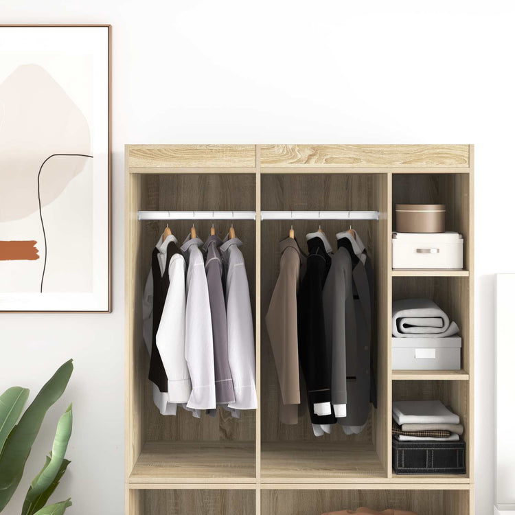 Vidaxxl tringle d'armoire 12 pcs argent 764 x 15 x 29 mm alliage d'aluminium