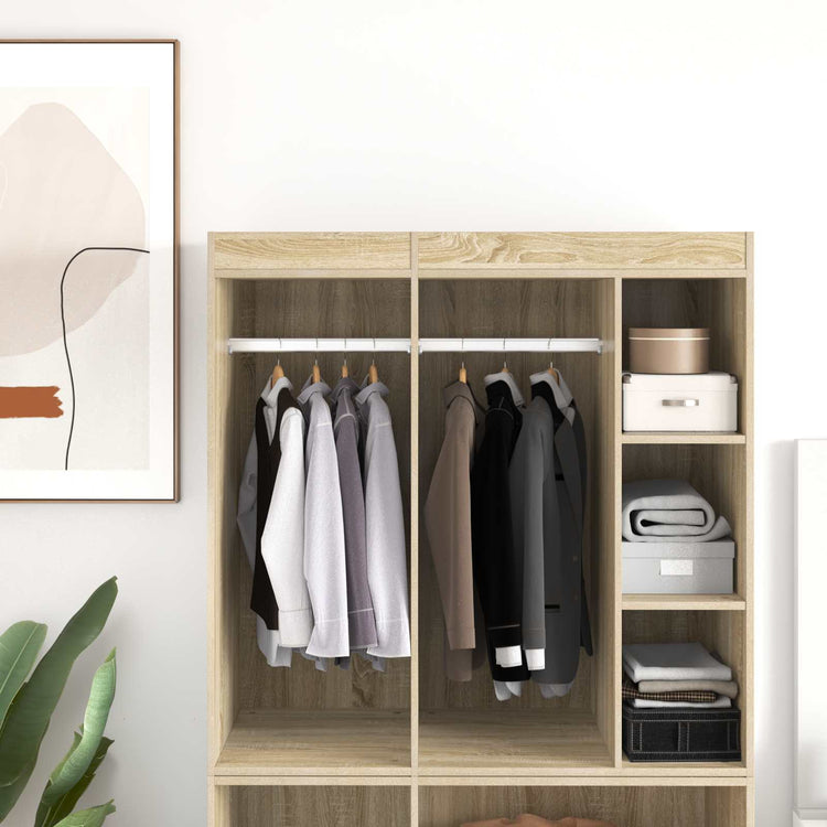 Vidaxxl tige d'armoire 2 pcs argent 764 x 15 x 29 mm alliage d'aluminium