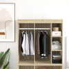Vidaxxl tringle d'armoire 12 pcs argent 764 x 15 x 29 mm alliage d'aluminium