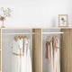 Vidaxxl tringle d'armoire 12 pcs argent 764 x 15 x 29 mm alliage d'aluminium