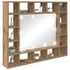 VidaXL lumières de miroir 12 pcs blanc 4,5 x 4,5 x 4,8 cm plastique