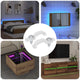 Vidaxxl Clips pour bandes LED 2 pcs transparents 23,8 x 7,3 x 4,3 mm