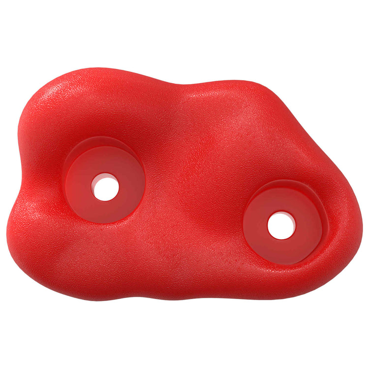 Vidaxl poignée d'escalade 12 pcs rouge 100 x 67 x 43 mm pp