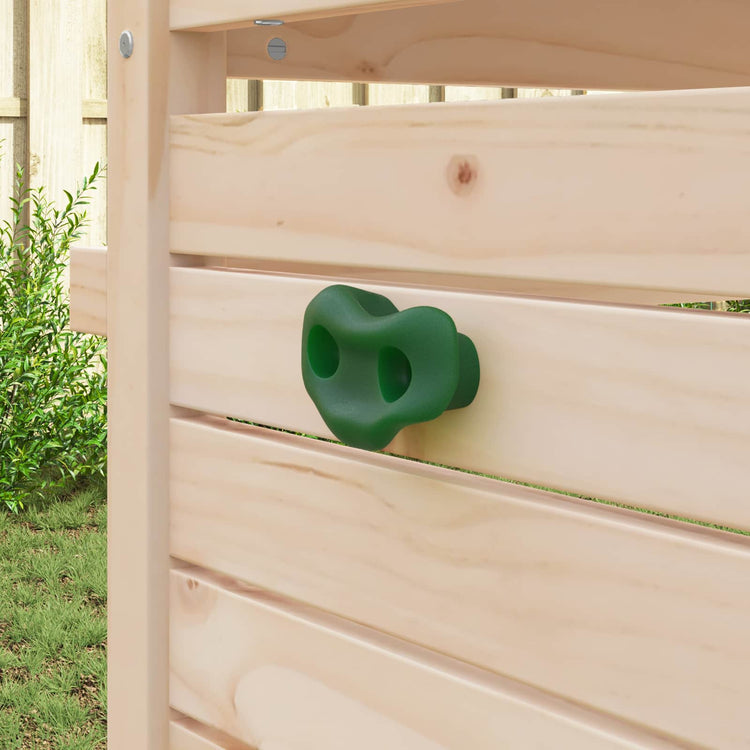 Vidaxx poignée d'escalade 2 pcs vert 100 x 67 x 43 mm pp