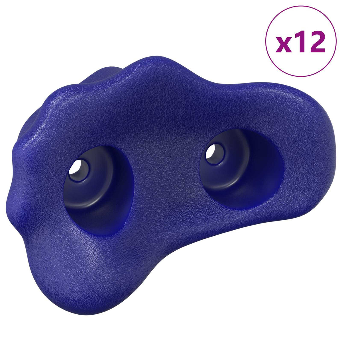 Vidaxx poignée d'escalade 12 pcs bleu 100 x 67 x 43 mm pp