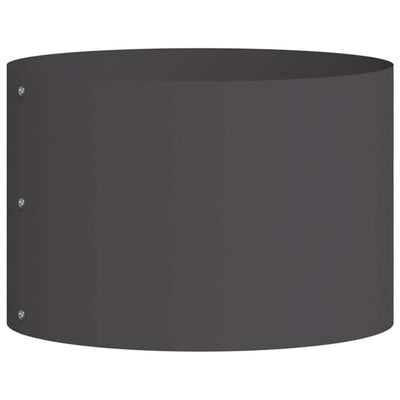 Vidaxx anneau végétal noir 30 x 30 x 20 cm acier laminé à froid