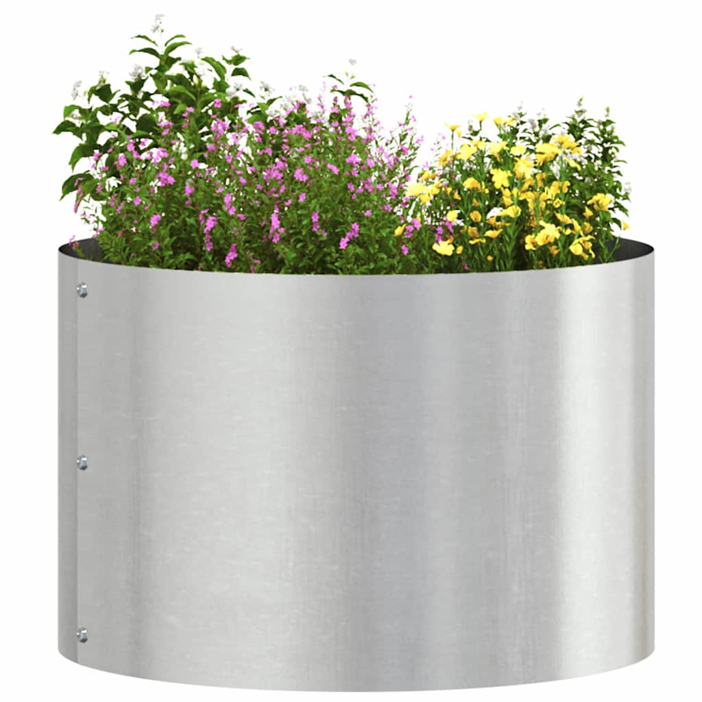 Vidaxx anneau végétal 5 pcs argent 30 x 30 x 20 cm acier inoxydable