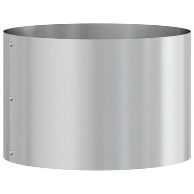 Vidaxx anneau végétal argent 30 x 30 x 20 cm en acier galvanisé