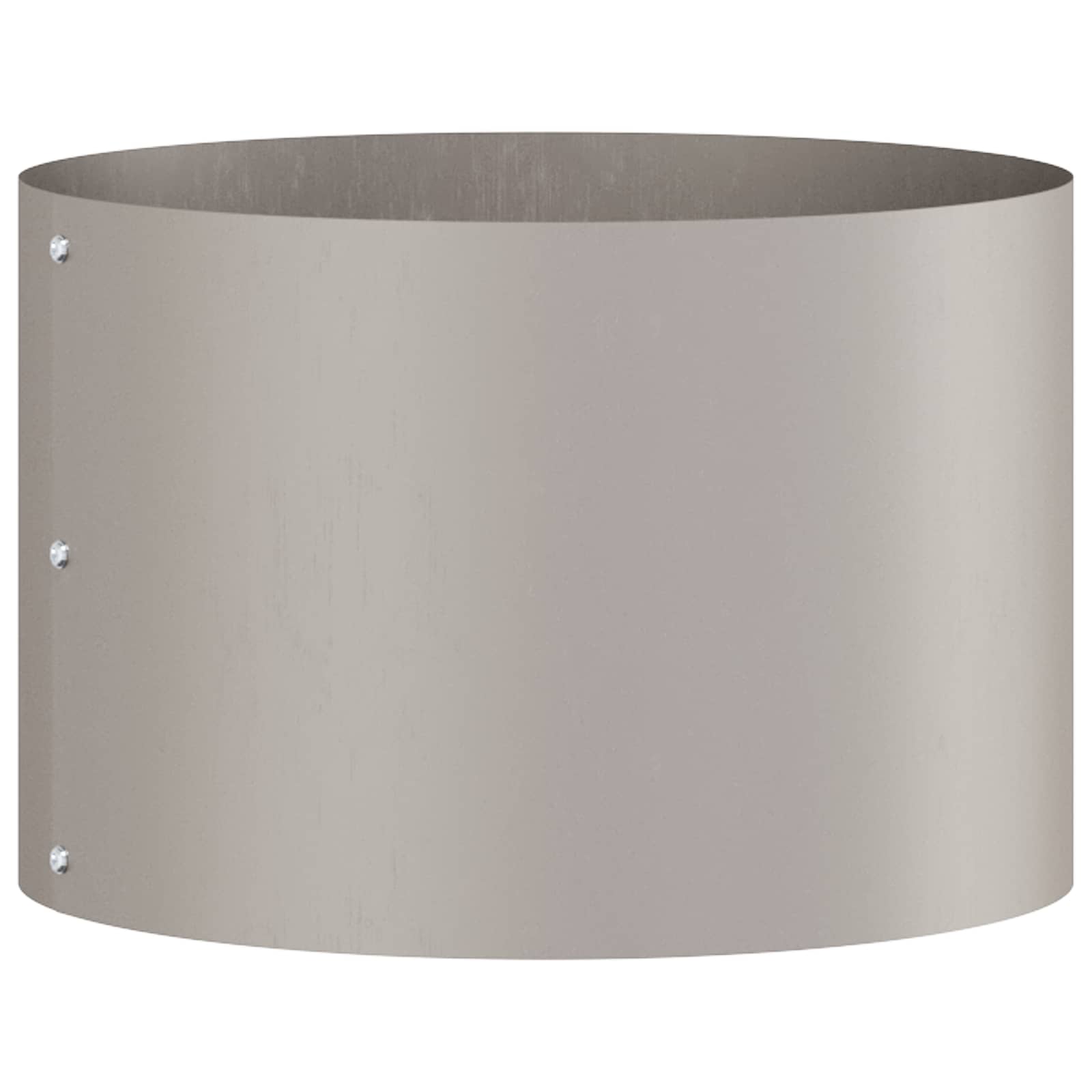 Vidaxl anneau végétal marron 30 x 30 x 20 cm acier corten