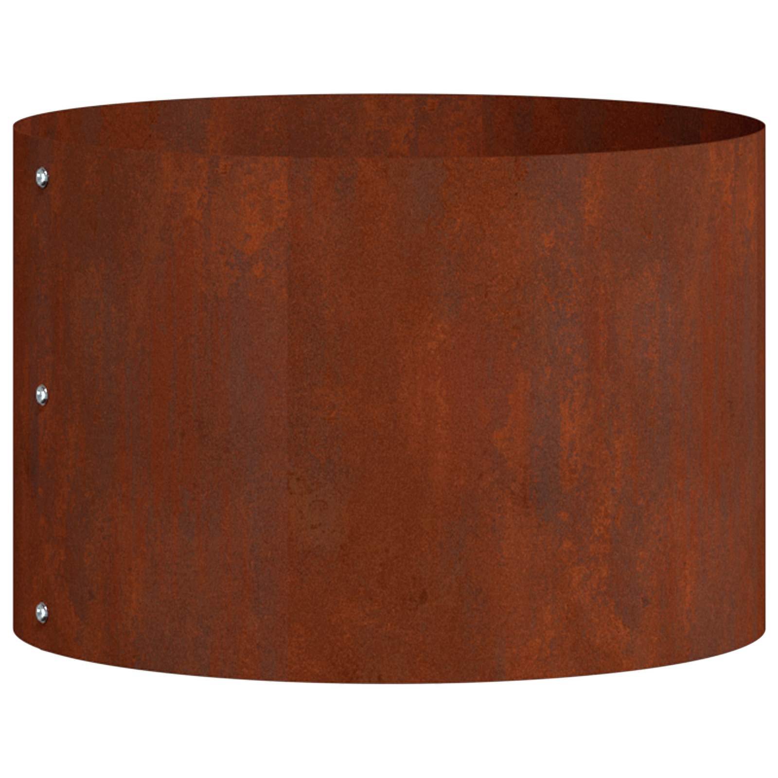 Vidaxl anneau pour plantes 5 pcs marron 30 x 30 x 20 cm acier corten