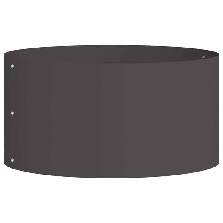 Vidaxx anneau végétal noir 40 x 40 x 20 cm acier laminé à froid