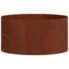 Vidaxl anneau végétal marron 40 x 40 x 20 cm acier corten