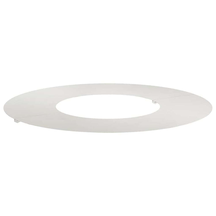 VidaXL adapté pour anneau d'arbre plat argent ø30 60 cm acier inoxydable