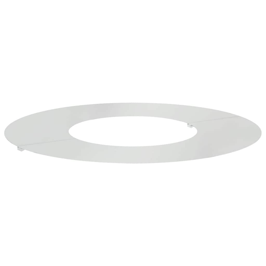 VidaXL convient pour anneau d'arbre plat argent ø30 60 cm