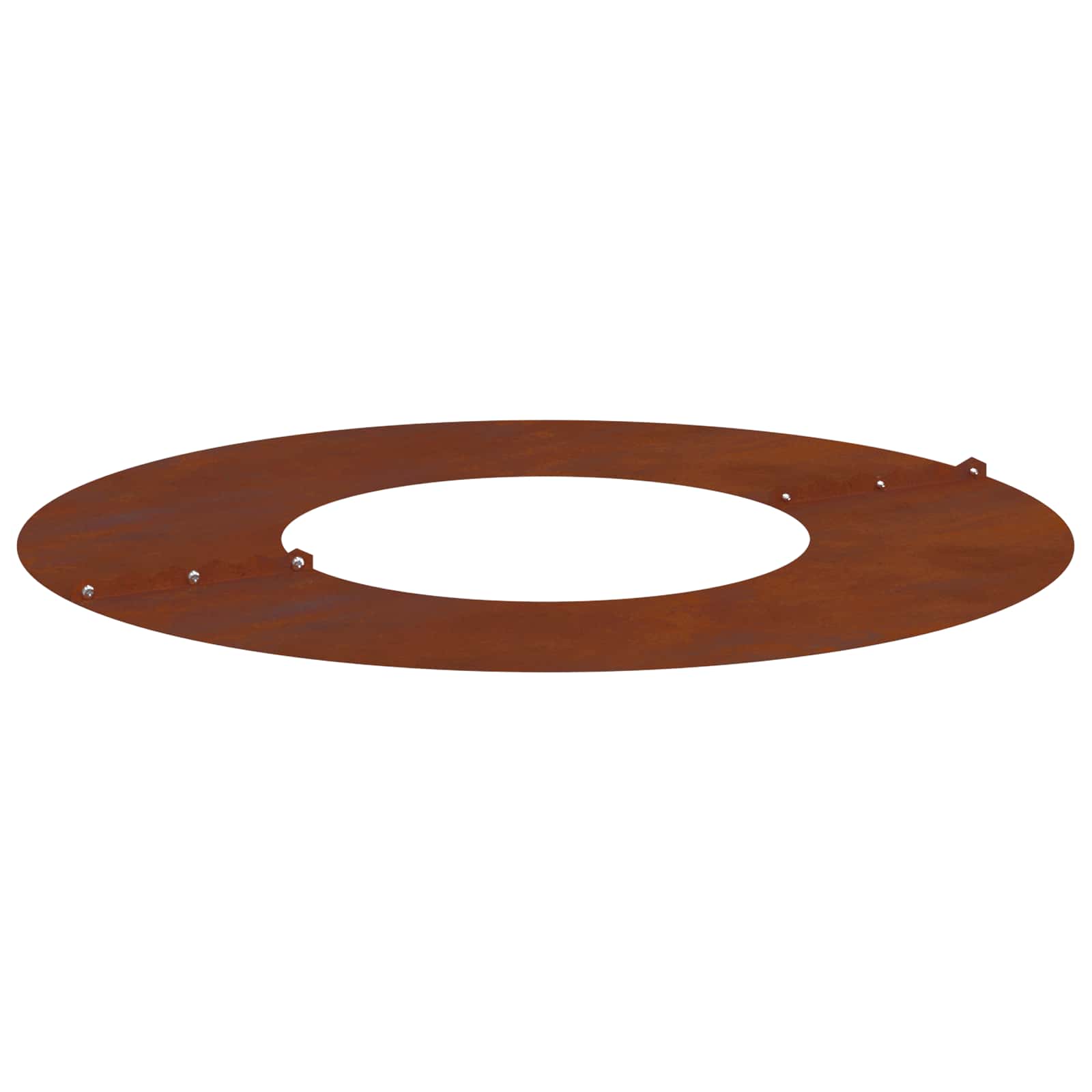 VidaXL adapté aux cernes d'arbre plats 5 pcs marron ø30 60 cm