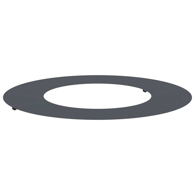 VidaXL adapté pour cerne d'arbre plat anthracite ø40 70 cm acier