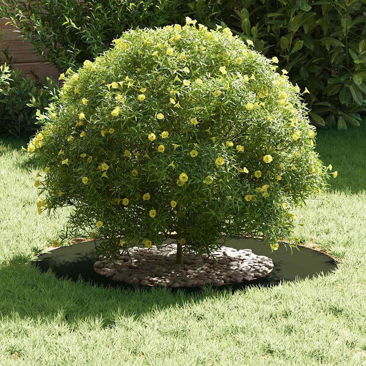 VidaXL anneau d'arbre vert olive ø40 70 cm acier laminé à froid