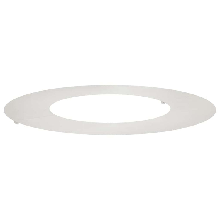 VidaXL adapté pour cerceau d'arbre plat argent ø40 70 cm en acier inoxydable