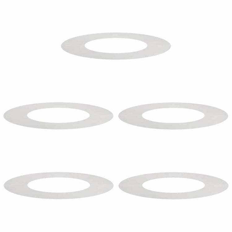 VidaXL adapté aux cernes d'arbre plats 5 pcs argent ø40 70 cm