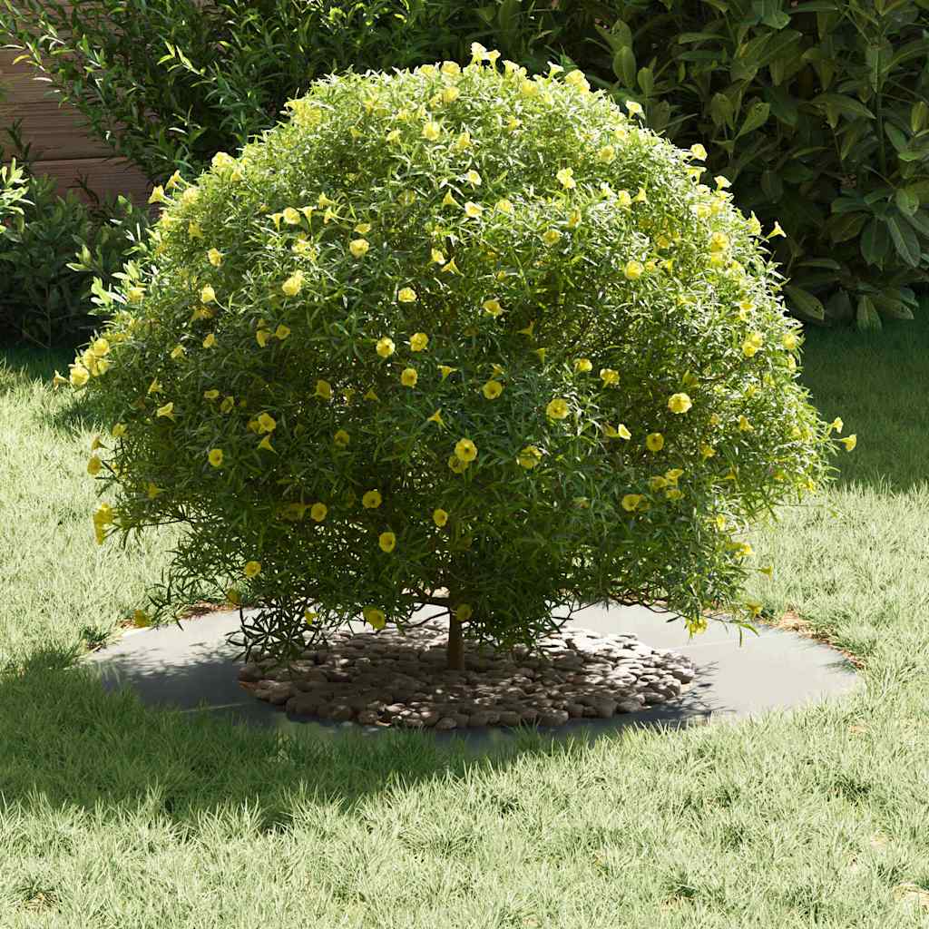 VidaXL convient pour anneau d'arbre plat argent ø40 70 cm