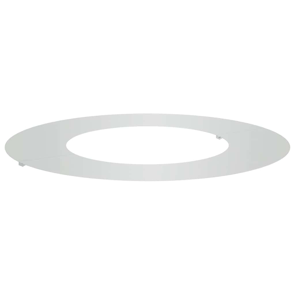 VidaXL convient pour anneau d'arbre plat argent ø40 70 cm