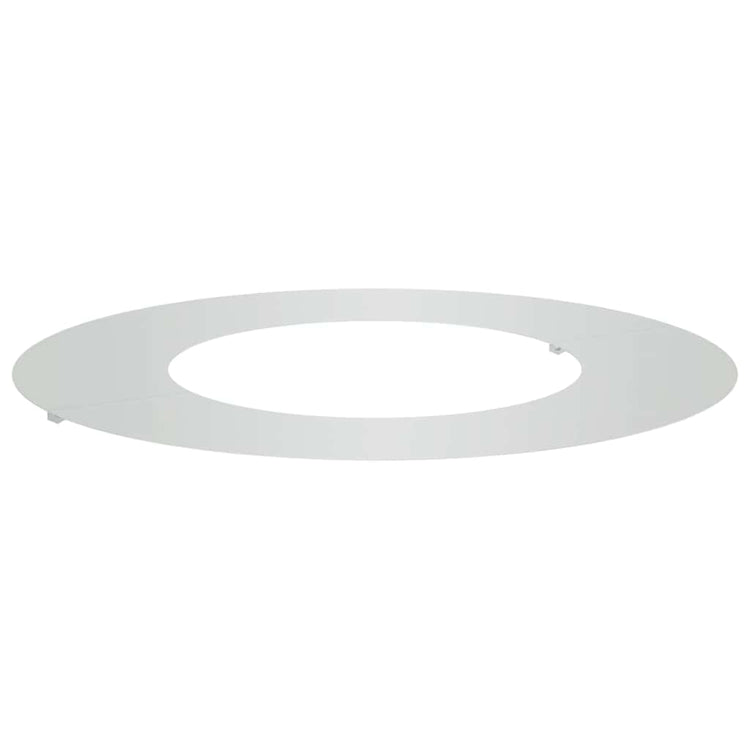 VidaXL convient pour anneau d'arbre plat argent ø40 70 cm